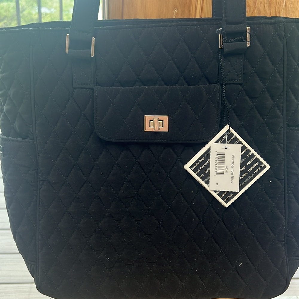 Vera Bradley NWT Microfiber Tote - Picture 2 of 11